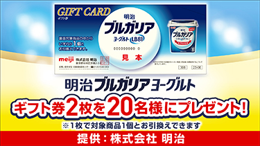 抽選プレゼント