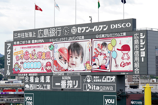 カープ赤ちゃん写真展