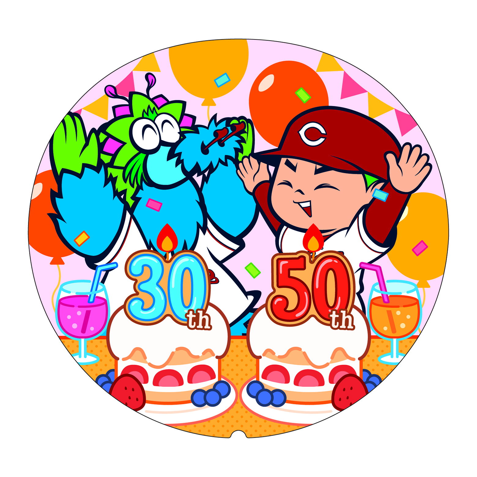 うちわサンプル